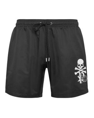 Philipp Plein Swim Trunks - Black
