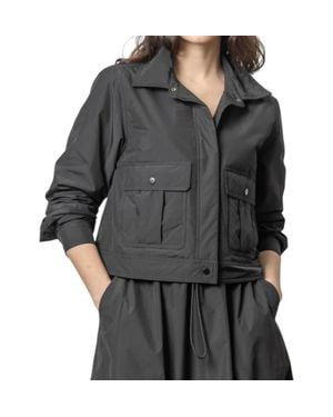 Lilla P Nylon Utility Jacket - Black