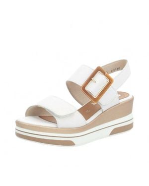 Remonte Wedge Sandal - Metallic