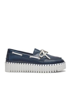Silent D Boat Sneaker - Blue