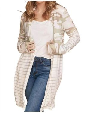 Haptics Open Cardigan - Natural