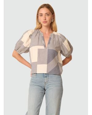 Gilner Farrar Callie Blouse - Gray