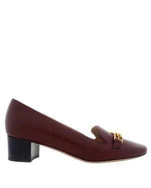 Bally Dielle 45 Leather Pumps, Brand Size 35 Us Size 4.5 - Red