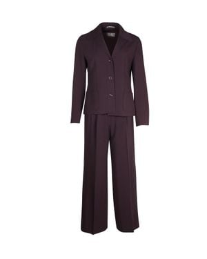 Max Mara Two Piece Suit - Purple