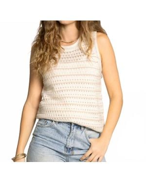 Thread & Supply Audre Sweater Tank - White