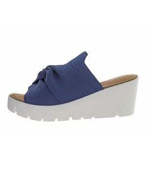 Bernie Mev Venti Twist Sandals - Blue