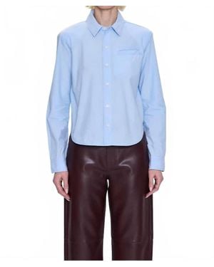Pistola Ines Button-Up Shirt - Blue