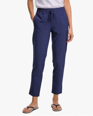 Southern Tide Casey Woven Pant - Blue