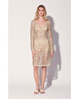 Walter Baker Melody Dress, Swirl Crochet - Natural