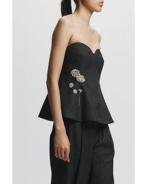 Saint Art Rosa Top - Black