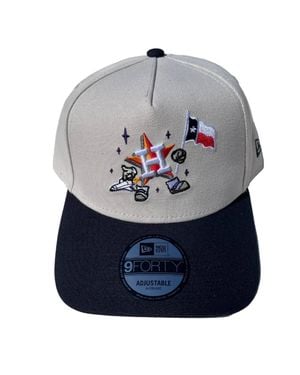 KTZ Astros Space Star 9Forty Hat - Gray