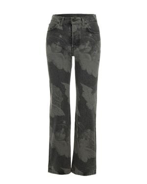 Fiorucci Angels Straight Fit Jeans - Gray