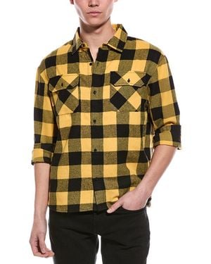 American Stitch Plaid Shirt - Green