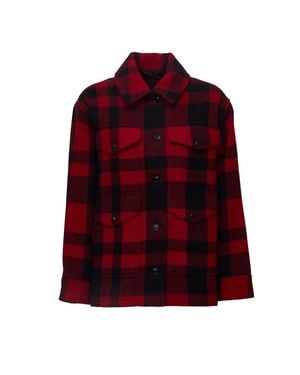 Filson Mackinaw Cruiser Heritage Jacket - Red