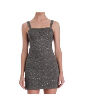 Karina Grimaldi Clara Mini Dress - Gray