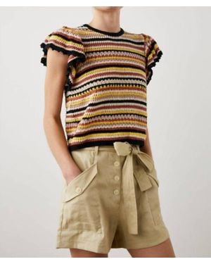 Rails Opal Top In Sonoran Stripe - Natural