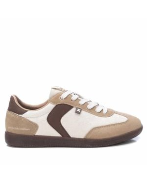 Xti Suede Leather Sneakers - Pink