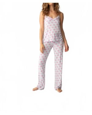 Pj Salvage Lovely Dreams Cami Top - Gray