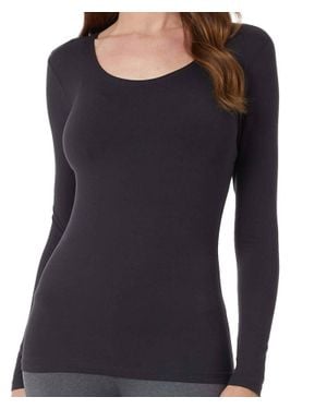 32 Degrees Cozy Heat Scoop-Neck Top - Blue