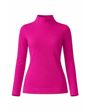 J'Envie/Eli The Notch Turtleneck Top - Pink