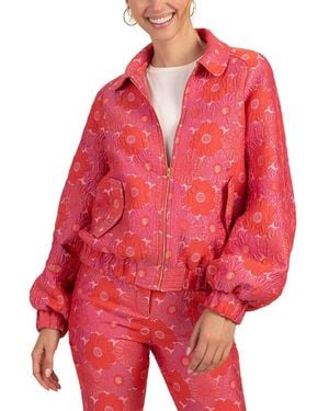 Trina Turk Melodious Jacket - Red