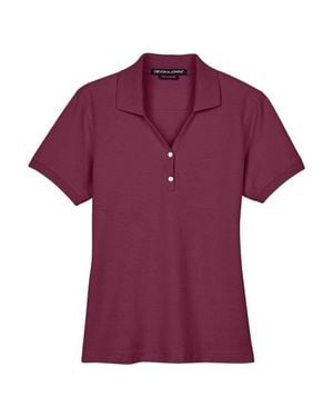 Devon & Jones Pima Piqu Polo - Purple
