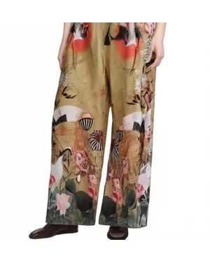 Cienna Lotus Sunset Pant - Brown
