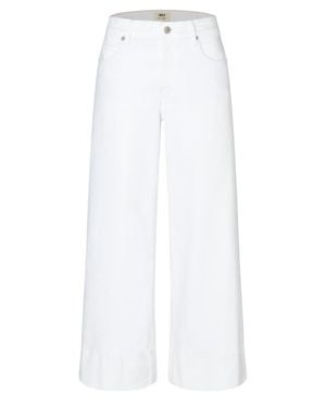 Mac Jeans Nevada Vintage Superwide Jeans - White