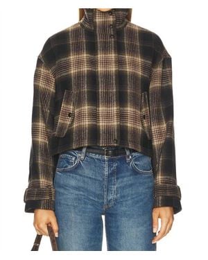 Veronica Beard Bateman Plaid Jacket - Black