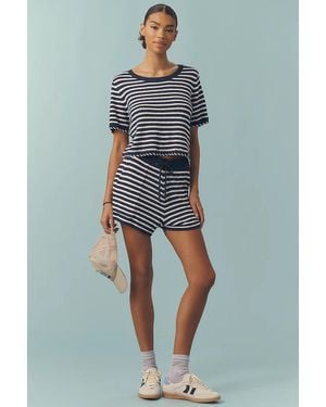 Z Supply Patton Sweater Shorts - Blue