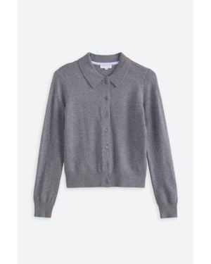 Line & Dot Eckley Cardigan - Gray