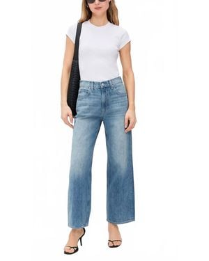 PAIGE Cameron Ankle Straight Jeans - Blue