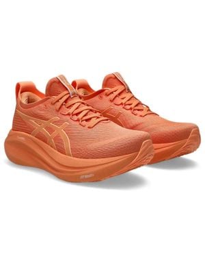 Asics Gel-Nimbus 27 Lite-Show 1012B817-800 Womensorange Running Shoes Ham821