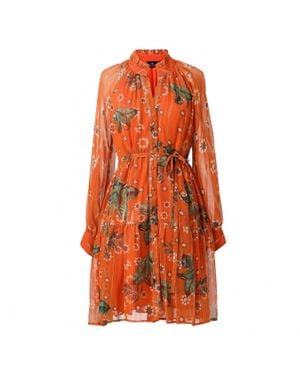 Emily Lovelock Lucy Mini Dress - Orange