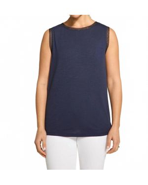 Fdj Boat Neck Camisole - Blue