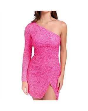 Primavera Bodycon Mini Dress - Pink