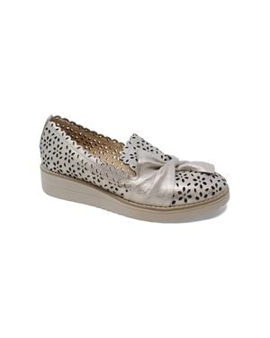DJANGO & JULIETTE Omilla Slip-On Wedge Sandals - White