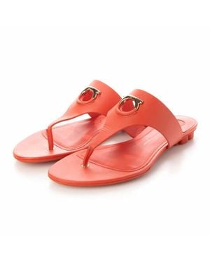 Ferragamo Enfola 1Cm Sandal - Red