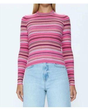 Pistola Madison Stripe Sweater - Red
