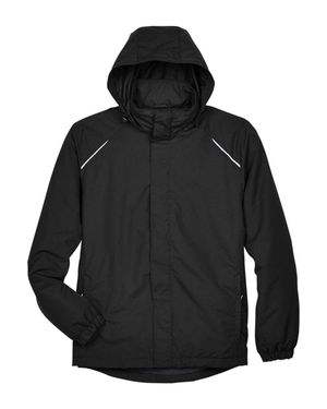 CORE365 Tall Profile Fleece-Lined All-Season Jacket - Black