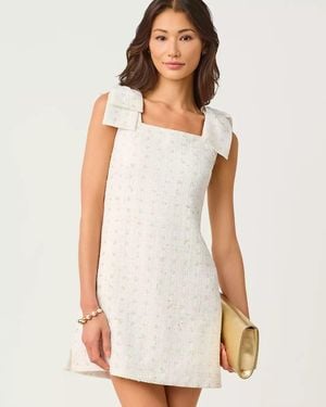Lilly Pulitzer Anders Skirted Shift Romper - White