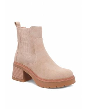 MIA Irie Platform Booties - Natural