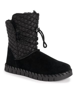 Muk Luks Flexi Bridgehampton Snow Boots - Black