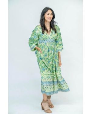 Clara the Label Casita Maxi Dress - Green