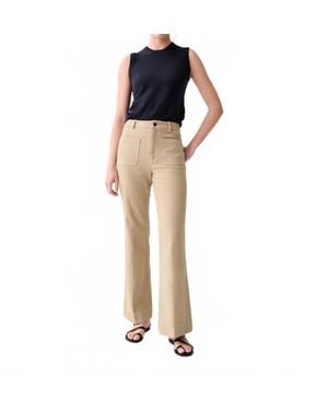 ANN MASHBURN Camille Patch-Pocket Jean - Blue