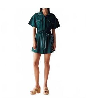 Omika Carla Mini Dress - Black