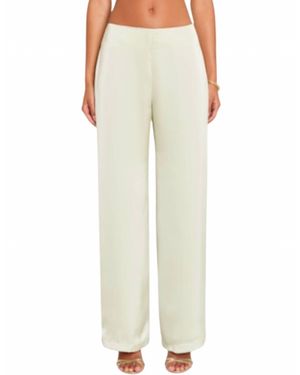 Amanda Uprichard Linda Pants - Natural