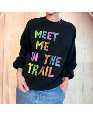 Madison Meet Me On The Trail Sweatshirt - Blue