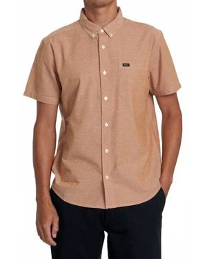RVCA That'Ll Do Dobby Short Sleeve Woven - Black