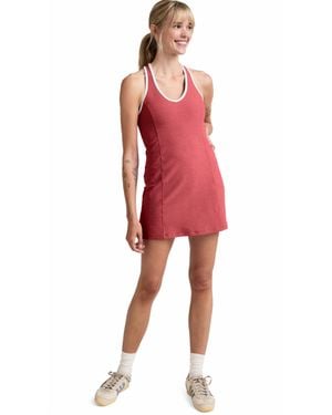 Beyond Yoga Spacedye Starting Line Mini Dress - Red